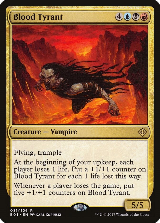 Image for Blood Tyrant (81) [Archenemy: Nicol Bolas]