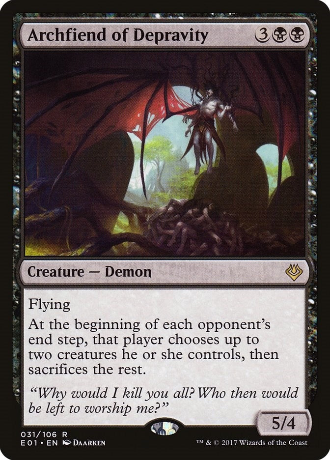 Image for Archfiend of Depravity (31) [Archenemy: Nicol Bolas]