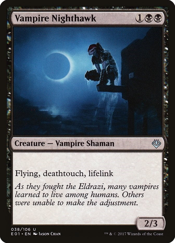 Image for Vampire Nighthawk (38) [Archenemy: Nicol Bolas]
