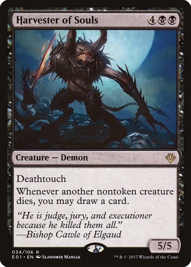 Image for Harvester of Souls (34) [Archenemy: Nicol Bolas]