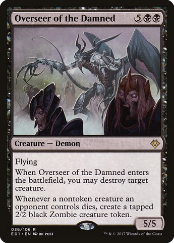 Image for Overseer of the Damned (36) [Archenemy: Nicol Bolas]
