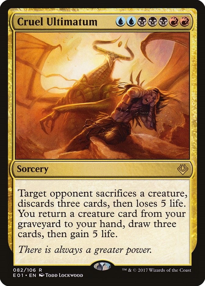 Image for Cruel Ultimatum (82) [Archenemy: Nicol Bolas]