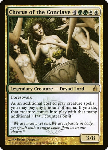 Image for Chorus of the Conclave (195) [Ravnica: City of Guilds]