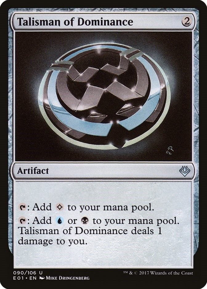 Image for Talisman of Dominance (90) [Archenemy: Nicol Bolas]