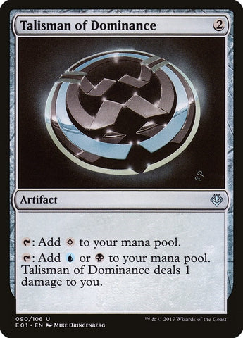 Image for Talisman of Dominance (90) [Archenemy: Nicol Bolas]