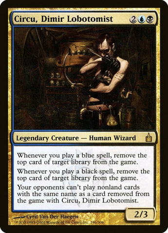 Image for Circu, Dimir Lobotomist (196) [Ravnica: City of Guilds]