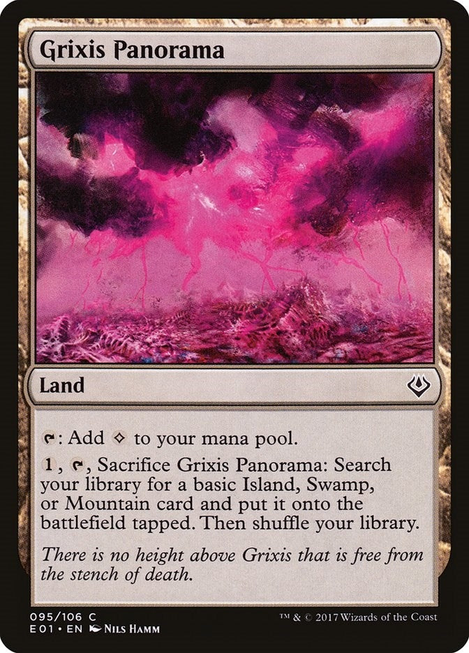 Image for Grixis Panorama (95) [Archenemy: Nicol Bolas]