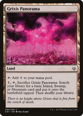 Image for Grixis Panorama (95) [Archenemy: Nicol Bolas]