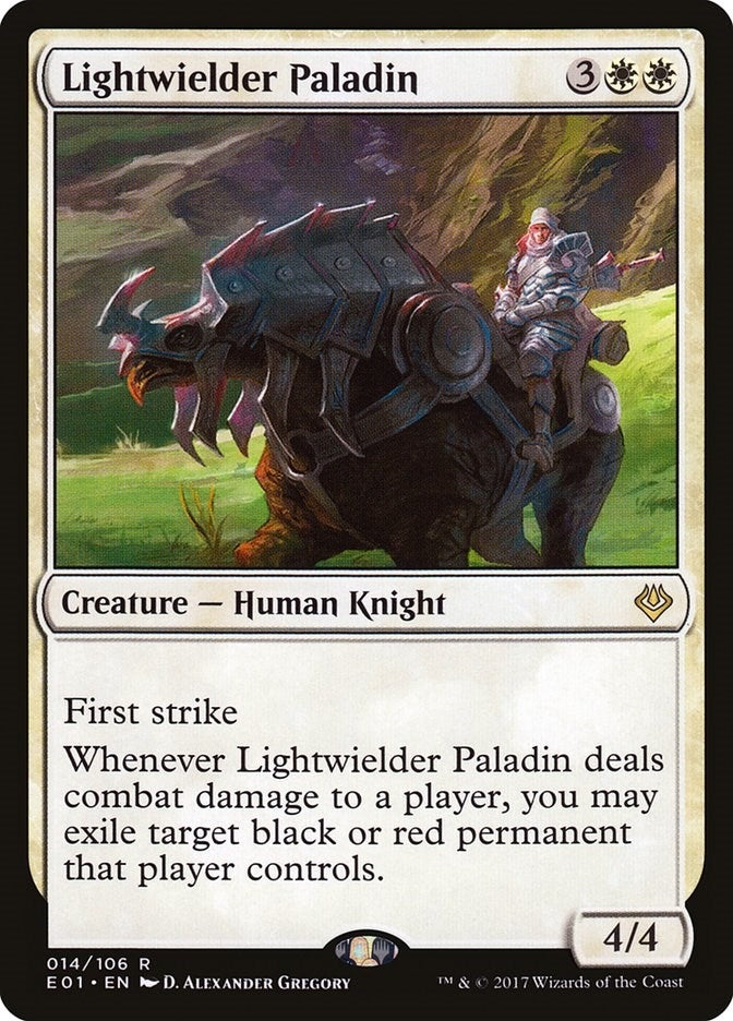 Image for Lightwielder Paladin (14) [Archenemy: Nicol Bolas]