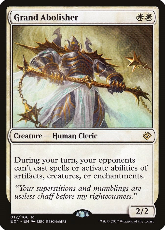 Image for Grand Abolisher (12) [Archenemy: Nicol Bolas]