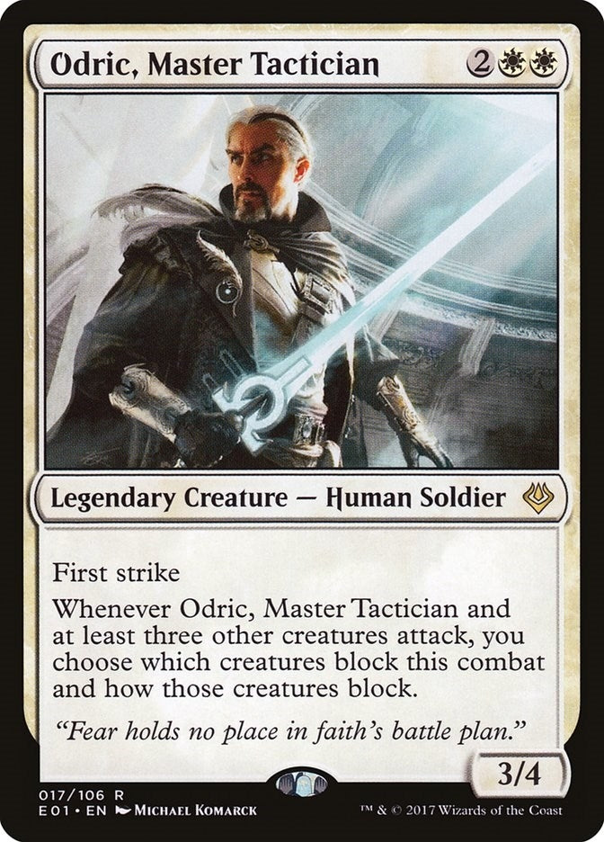 Image for Odric, Master Tactician (17) [Archenemy: Nicol Bolas]