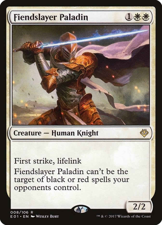 Image for Fiendslayer Paladin (8) [Archenemy: Nicol Bolas]