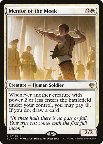 Image for Mentor of the Meek (15) [Archenemy: Nicol Bolas]