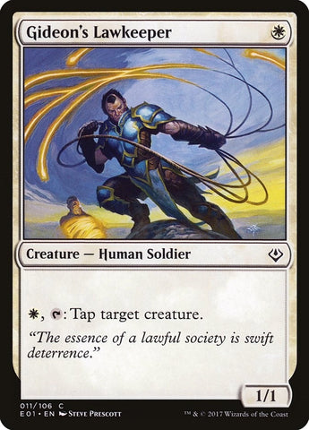 Image for Gideon's Lawkeeper (11) [Archenemy: Nicol Bolas]