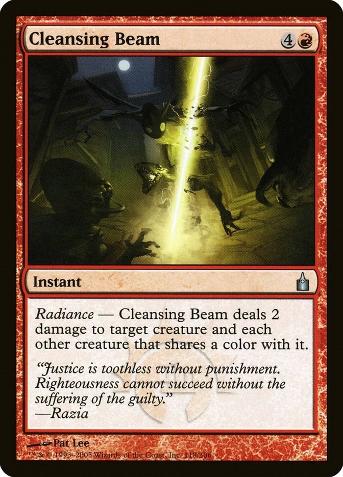 Image for Cleansing Beam (118) [Ravnica: City of Guilds]