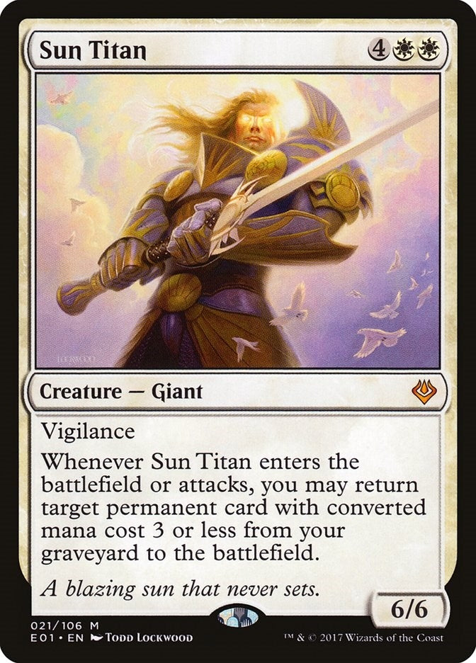 Image for Sun Titan (21) [Archenemy: Nicol Bolas]