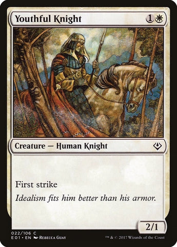 Image for Youthful Knight (22) [Archenemy: Nicol Bolas]