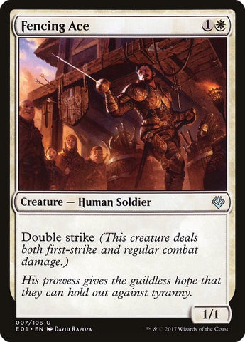 Image for Fencing Ace (7) [Archenemy: Nicol Bolas]