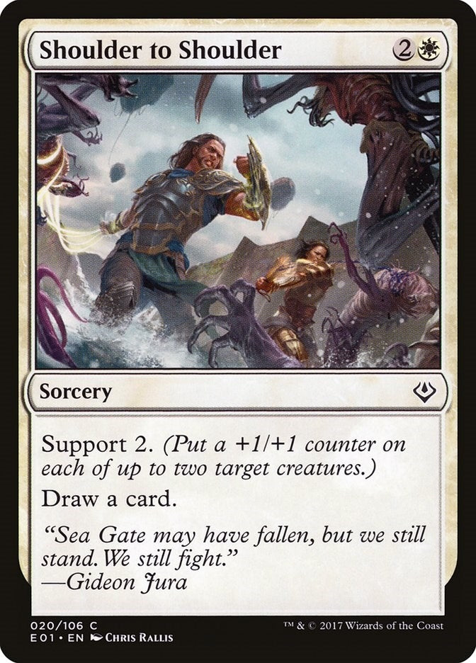 Image for Shoulder to Shoulder (20) [Archenemy: Nicol Bolas]
