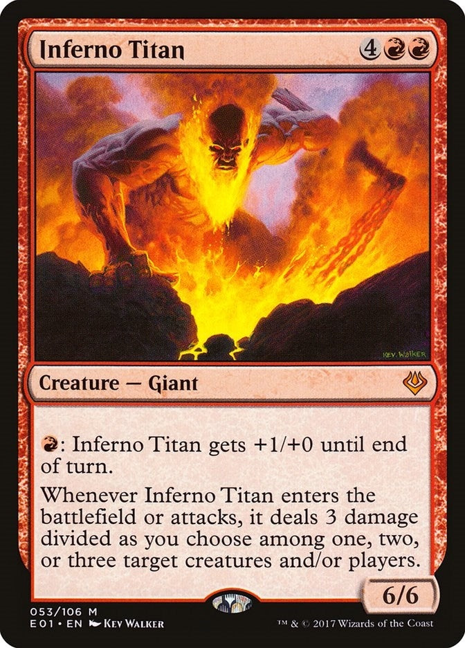 Image for Inferno Titan (53) [Archenemy: Nicol Bolas]