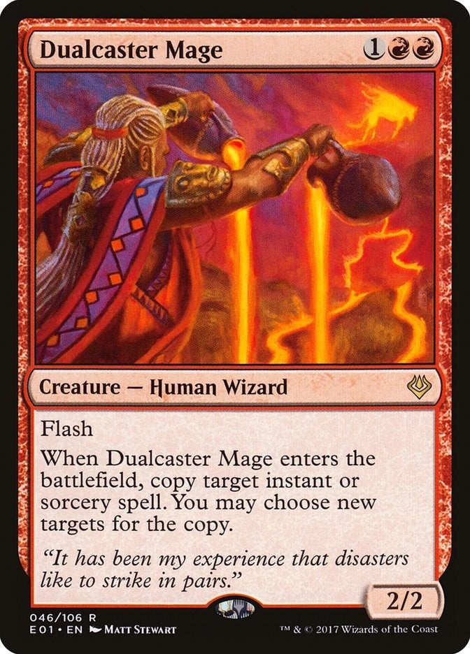 Image for Dualcaster Mage (46) [Archenemy: Nicol Bolas]