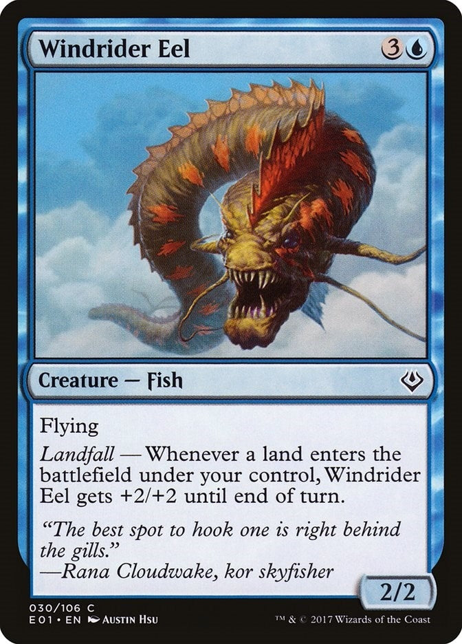 Image for Windrider Eel (30) [Archenemy: Nicol Bolas]