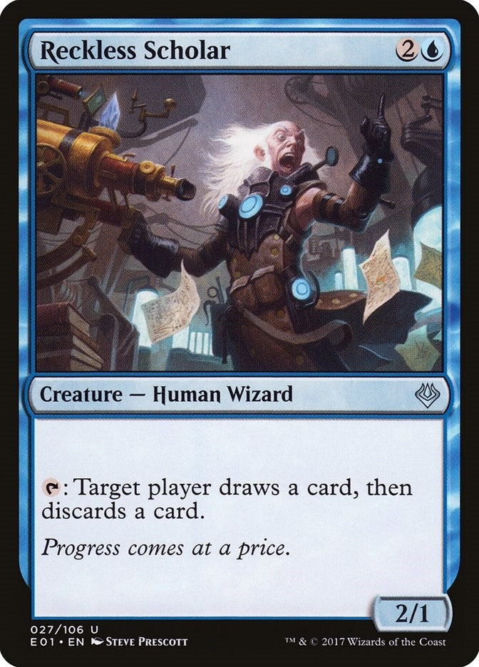 Image for Reckless Scholar (27) [Archenemy: Nicol Bolas]