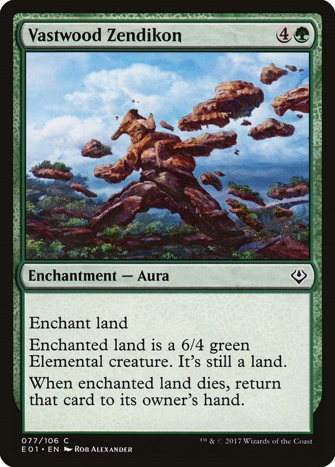 Image for Vastwood Zendikon (77) [Archenemy: Nicol Bolas]