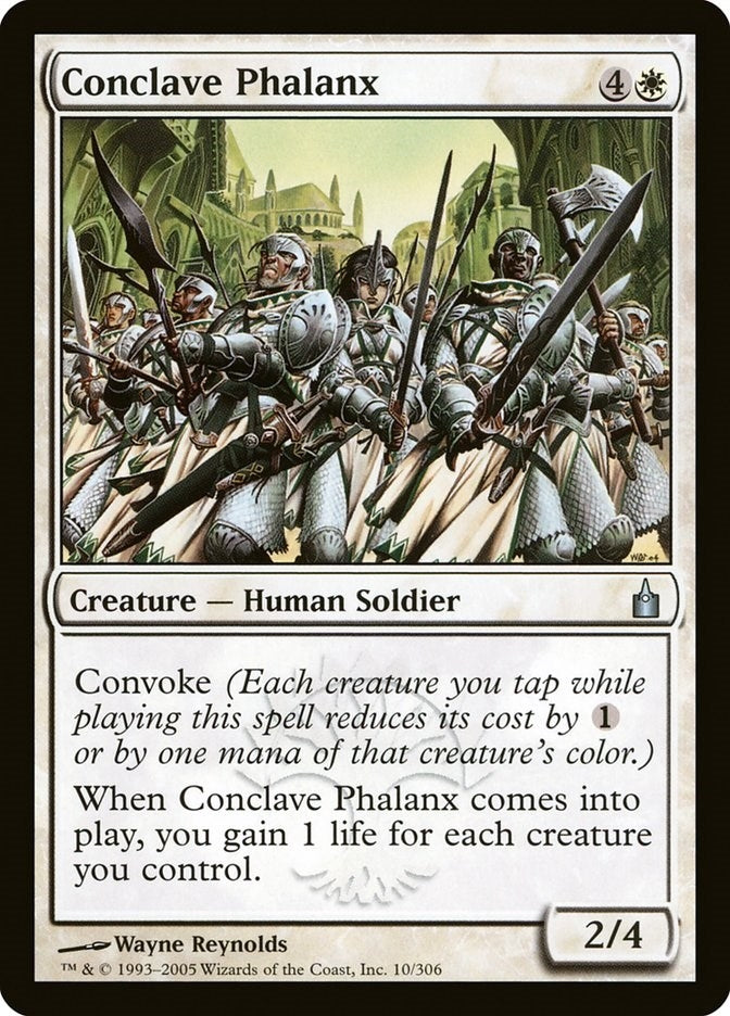 Image for Conclave Phalanx (10) [Ravnica: City of Guilds]