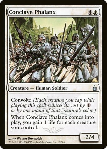 Image for Conclave Phalanx (10) [Ravnica: City of Guilds]