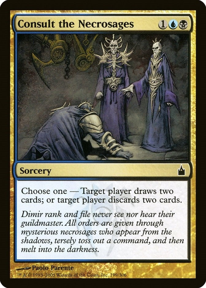 Image for Consult the Necrosages (199) [Ravnica: City of Guilds]