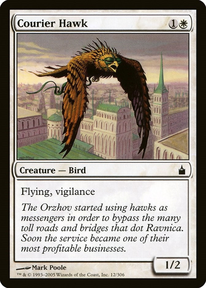 Image for Courier Hawk (12) [Ravnica: City of Guilds]