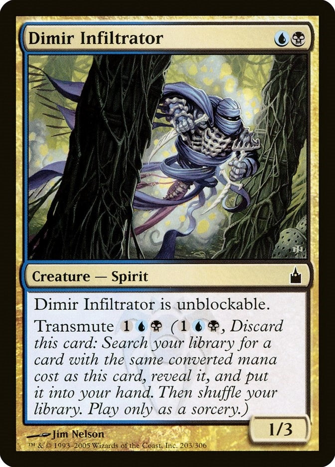 Image for Dimir Infiltrator (203) [Ravnica: City of Guilds]