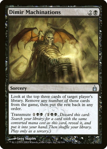 Image for Dimir Machinations (84) [Ravnica: City of Guilds]