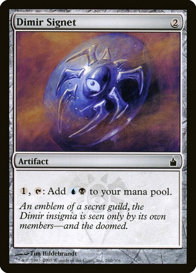 Image for Dimir Signet (260) [Ravnica: City of Guilds]