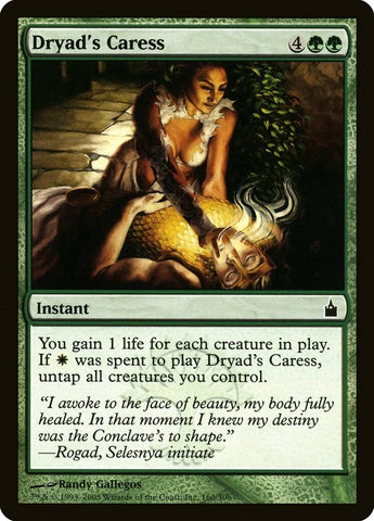 Image for Dryad's Caress (160) [Ravnica: City of Guilds]