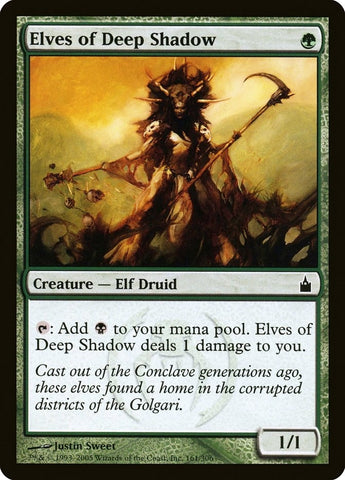 Image for Elves of Deep Shadow (161) [Ravnica: City of Guilds]