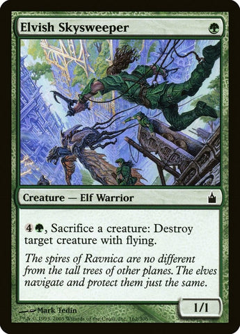 Image for Elvish Skysweeper (162) [Ravnica: City of Guilds]
