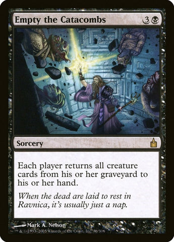 Image for Empty the Catacombs (86) [Ravnica: City of Guilds]