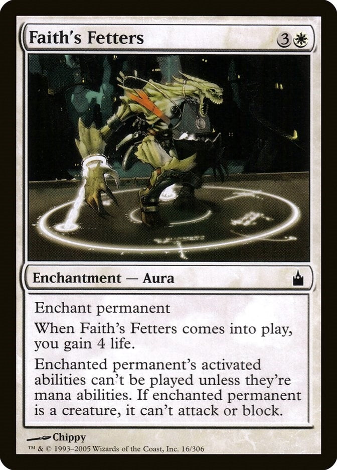 Image for Faith's Fetters (16) [Ravnica: City of Guilds]