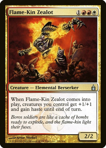 Image for Flame-Kin Zealot (206) [Ravnica: City of Guilds]