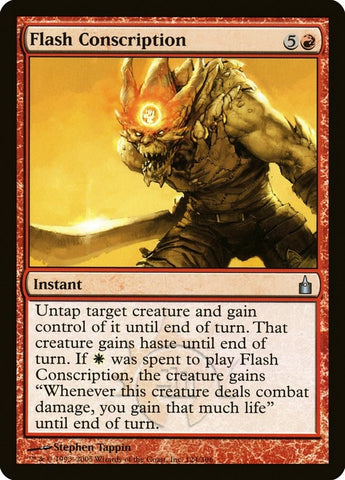 Image for Flash Conscription (124) [Ravnica: City of Guilds]