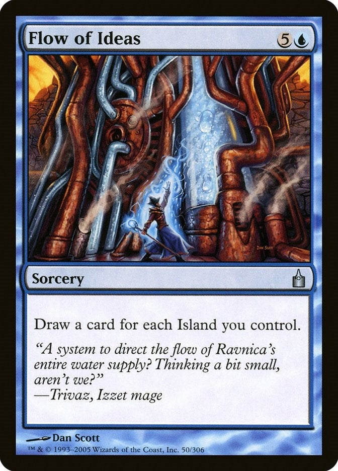 Image for Flow of Ideas (50) [Ravnica: City of Guilds]