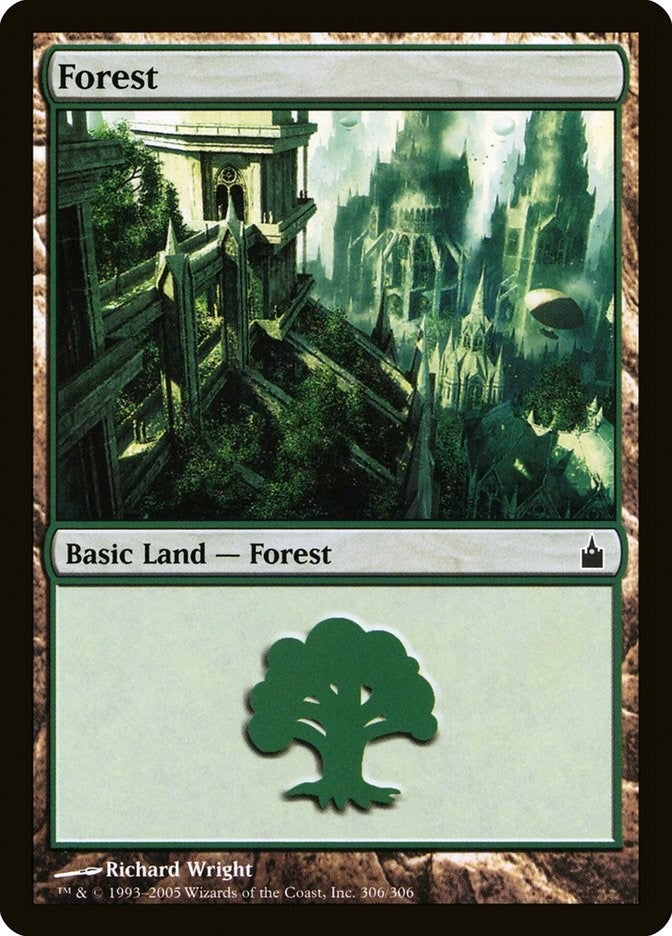 Image for Forest (306) (306) [Ravnica: City of Guilds]