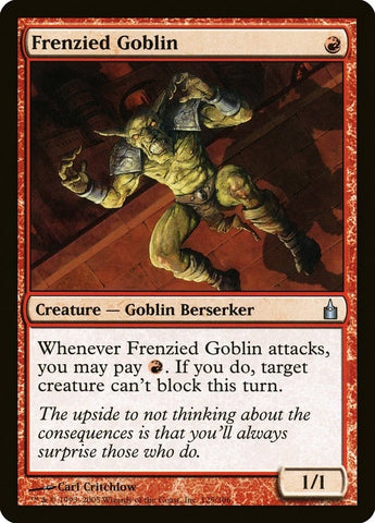 Image for Frenzied Goblin (125) [Ravnica: City of Guilds]