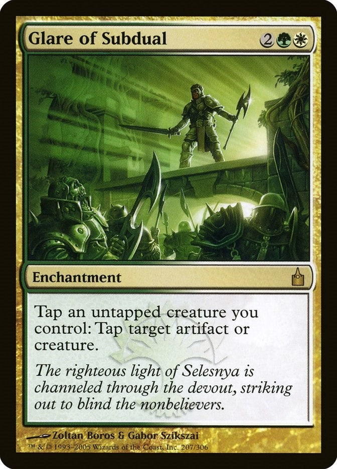 Image for Glare of Subdual (207) [Ravnica: City of Guilds]
