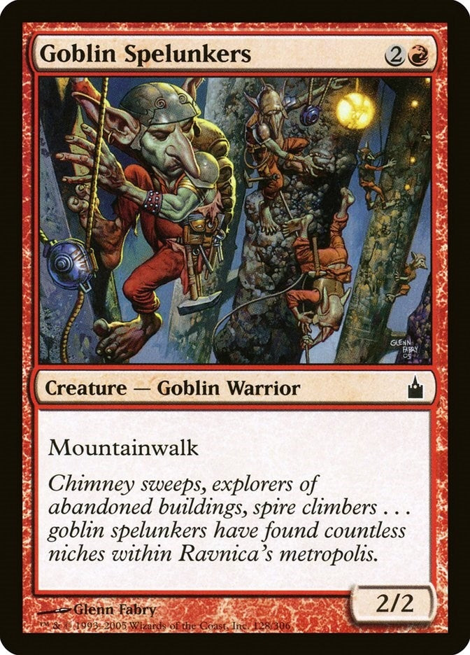 Image for Goblin Spelunkers (128) [Ravnica: City of Guilds]