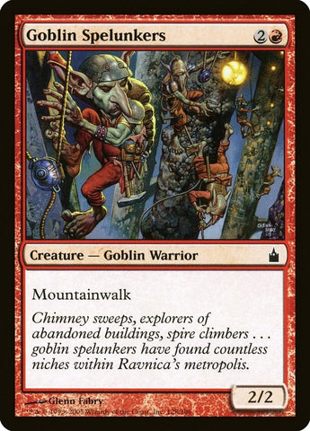 Image for Goblin Spelunkers (128) [Ravnica: City of Guilds]