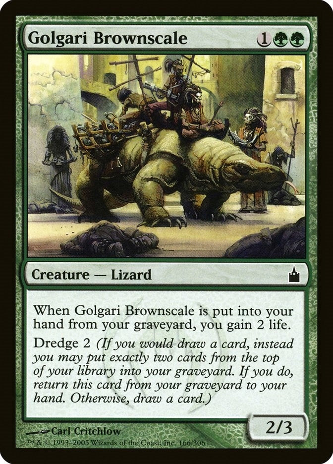 Image for Golgari Brownscale (166) [Ravnica: City of Guilds]