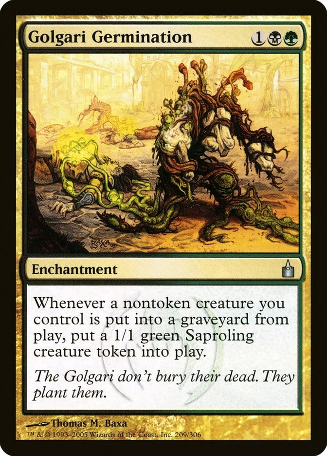 Image for Golgari Germination (209) [Ravnica: City of Guilds]